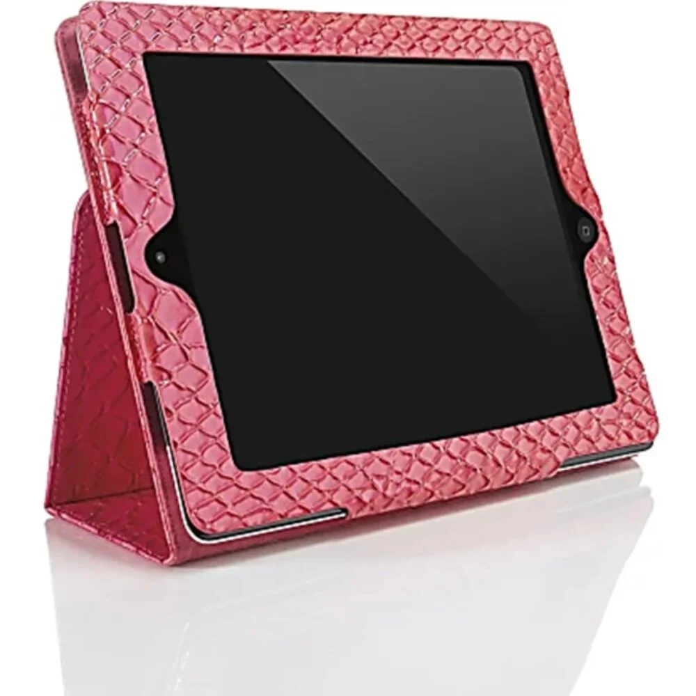 NIB Conair Travel Smart iPad Tablet Carrying Case PU Leather Crocodile Texture